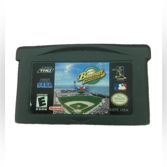 Nintendo Gameboy Advance Baseball Advance 2002 - Picture 2 of 3